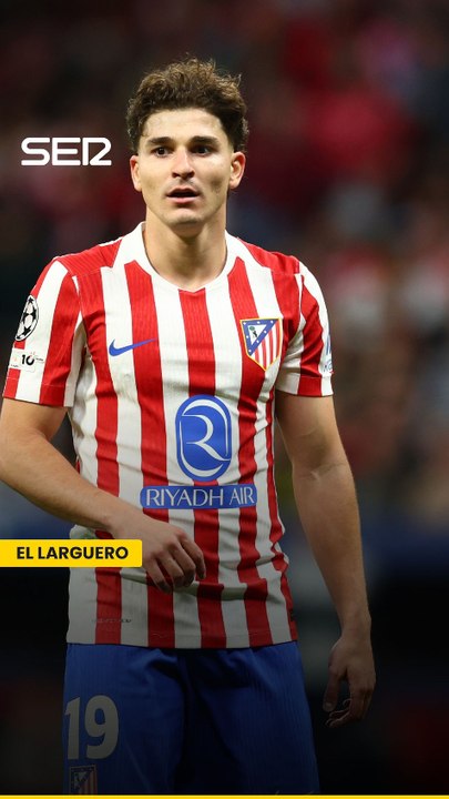Día 1 de Julián Álvarez de vuelta con el Atlético de Madrid
