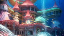 One Piece  Fish-Man Island 魚人島 海底セット再現 竜宮城のしらほ