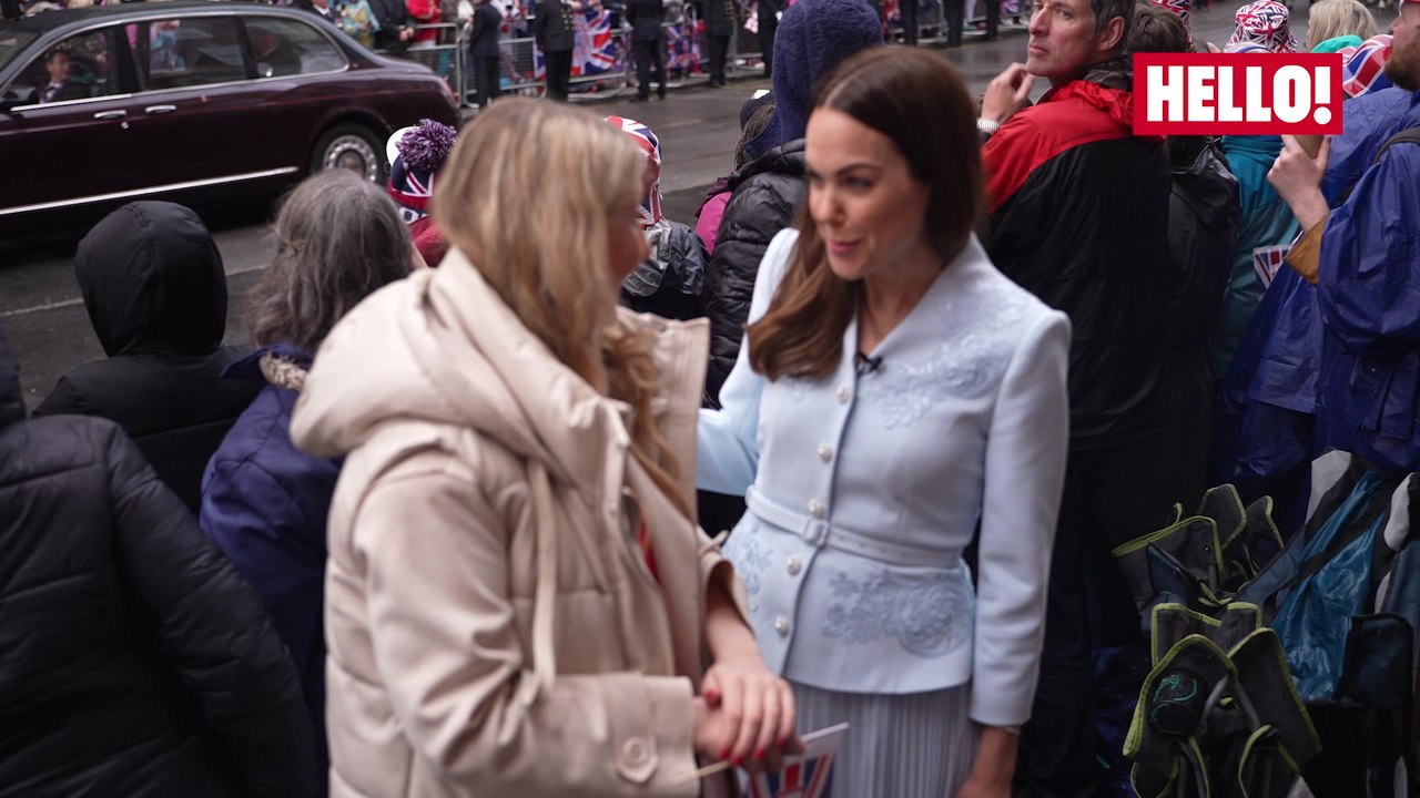 HELLO! reacts to the procession following King Charles's Coronation