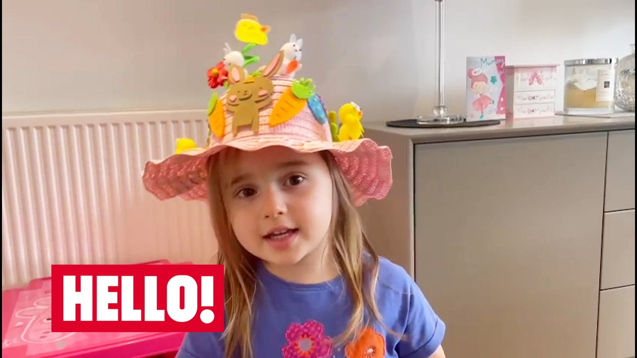 James and Ella get creative with Easter arts an...