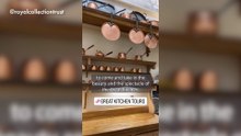 King Charles' never-ending kitchen looks otherworldly in rare video