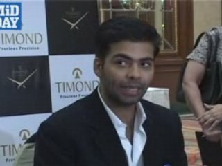 Karan Johar Addresses Event at ITC Mumbai