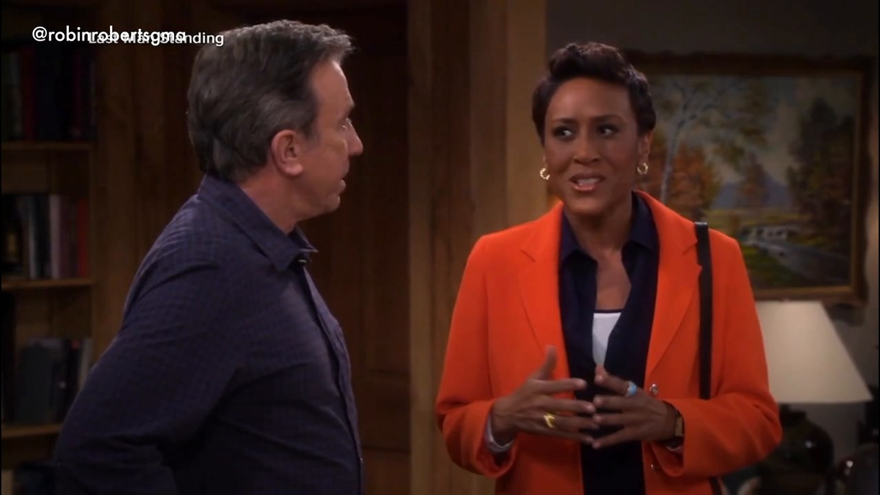 Robin Roberts showcases her acting skills