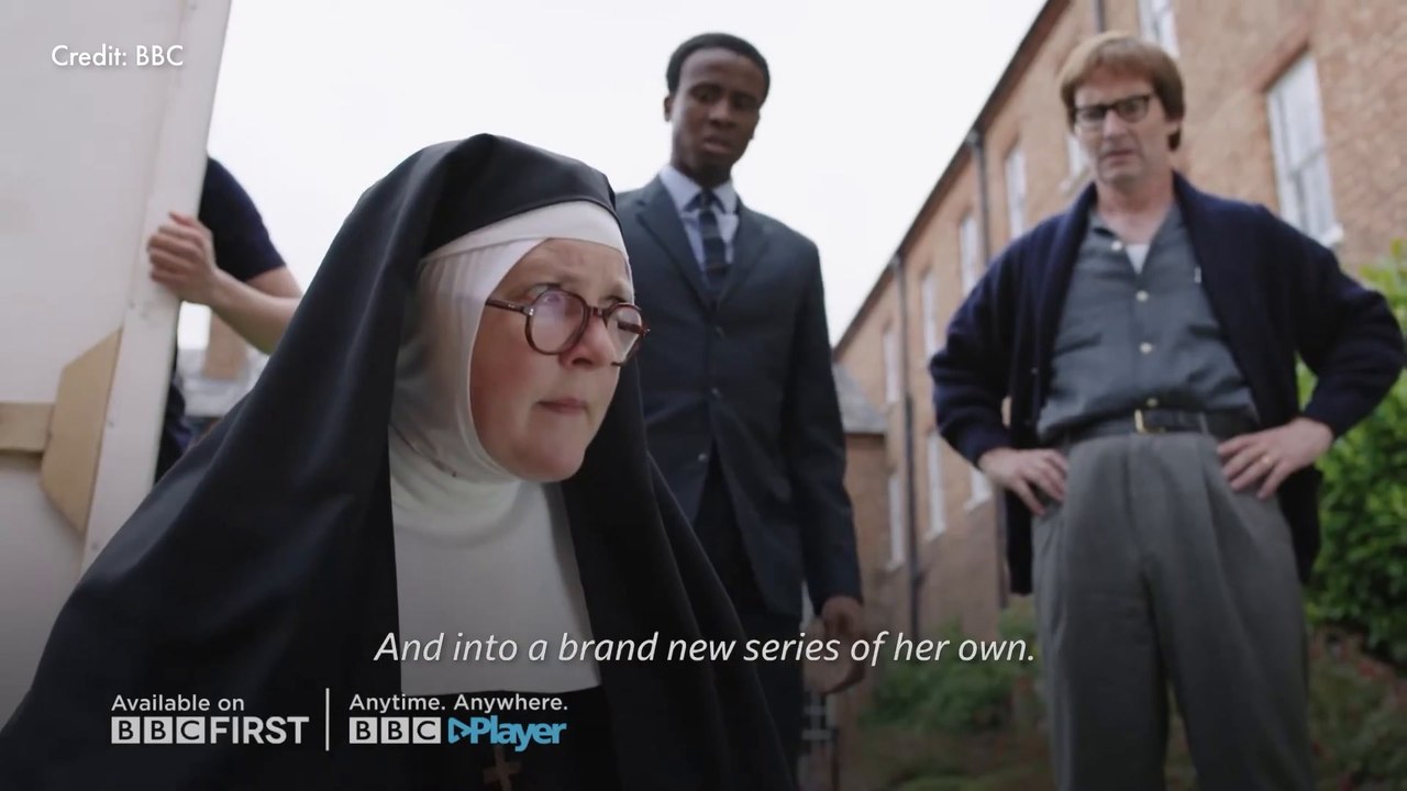 The trailer for Sister Boniface Mysteries