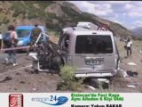 Erzincan Trafik Kazası 6 Ölü Kaza Yeri Görüntüleri 24