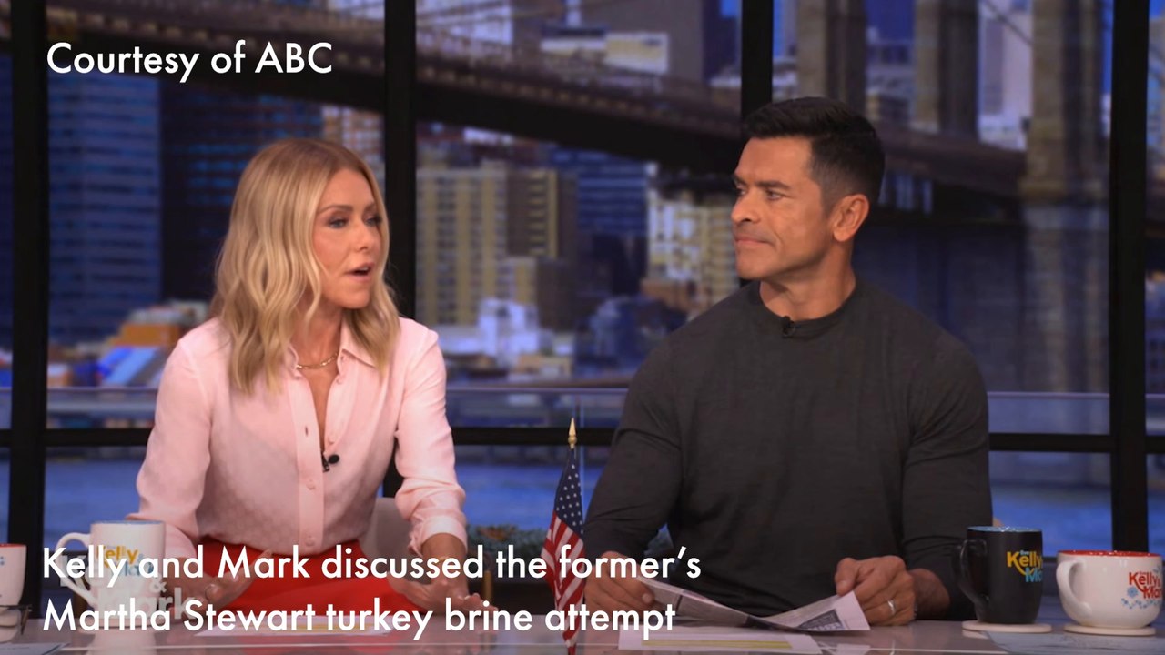 Kelly Ripa and Mark Consuelos' Thanksgiving gone wrong