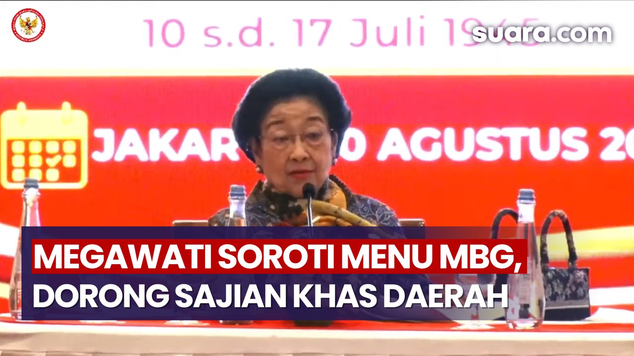 Soroti Variasi Menu MBG, Megawati Usulkan Makanan Khas Daerah Seperti Rendang