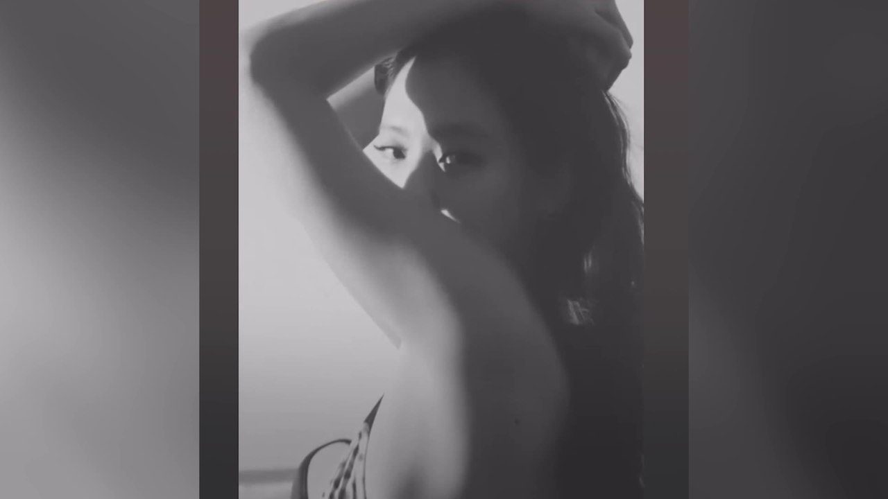 The Blackpink singer launched her swimwear coll...