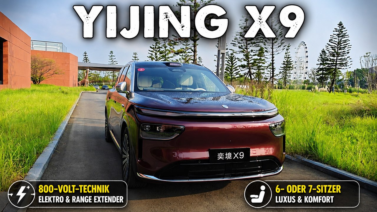 2027 Yijing X9: 5,3-Meter-SUV fordert AITO M9 und Li Auto L9 heraus