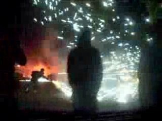 TRADITION DES LARDON A ST HIPPOLYTE DU FORT14 JUILLET