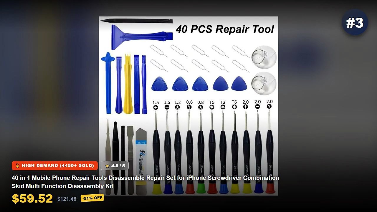Magnetic Screwdriver Sets For Phone Repair: Top...