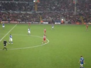 wlad el Kouba au stade de liverpool