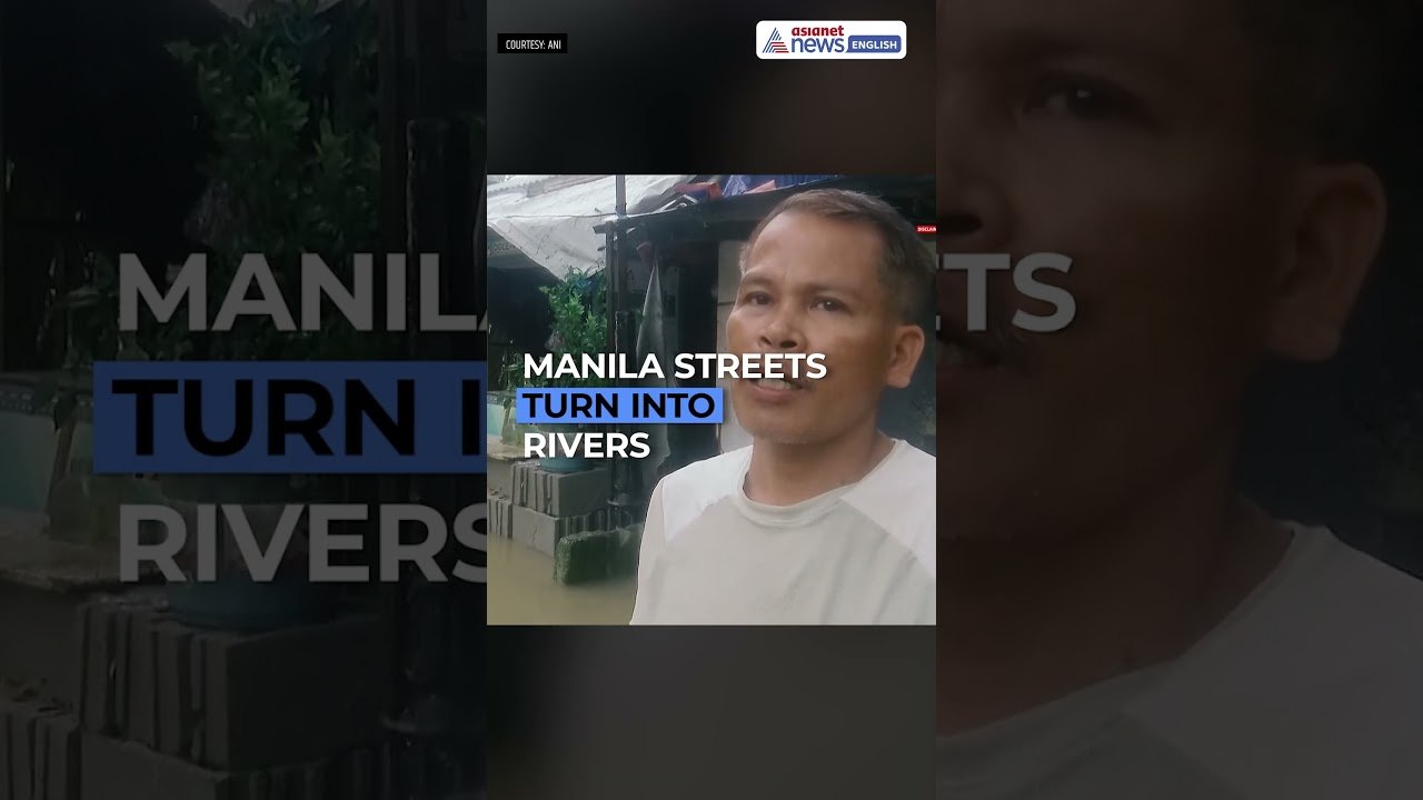 Philippines Monsoon Fury | Manila Streets Turn Into Rivers | WATCH