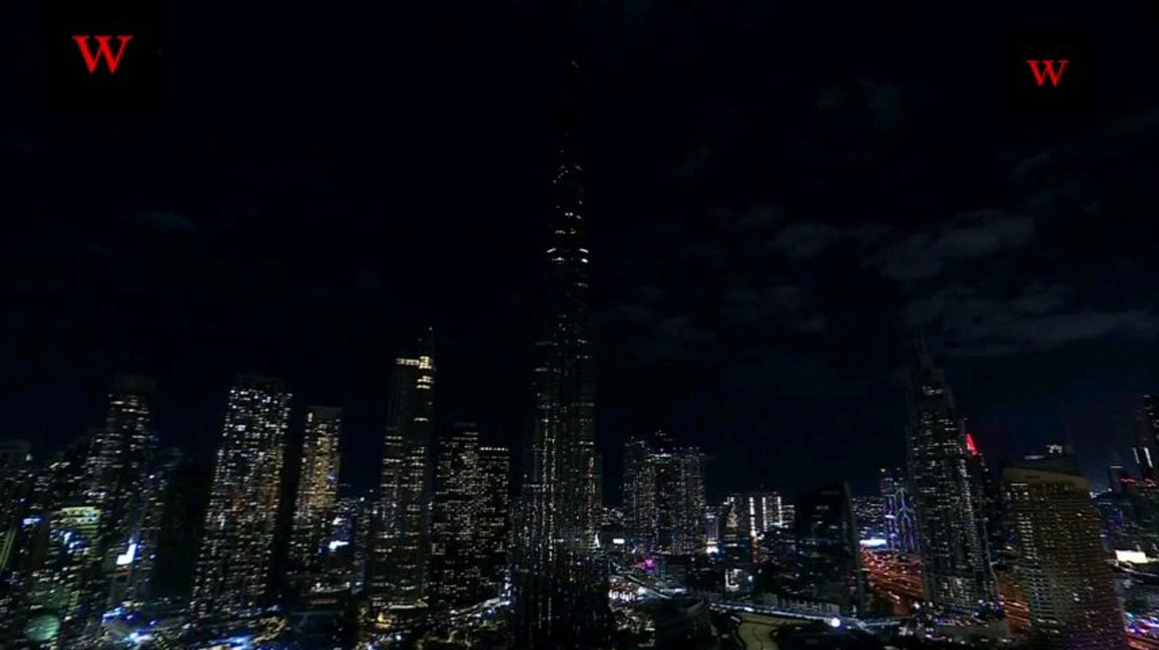 burj khalifa fireworks happy new year 2026