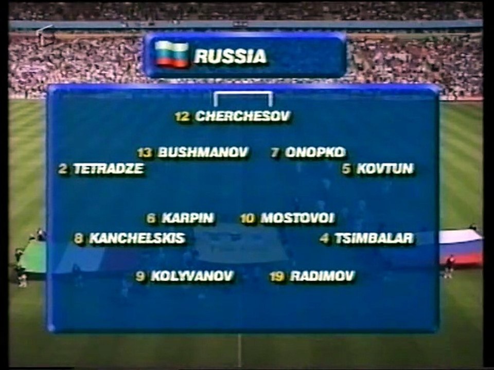 1996 UEFA Euro - Italy v. Russia