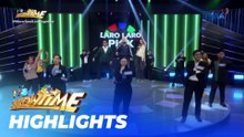 It’s Showtime: Mga magigiliw na RECEPTIONIST ng MAKATI, sumalubong ngayong araw! (Laro, Laro, Pick)