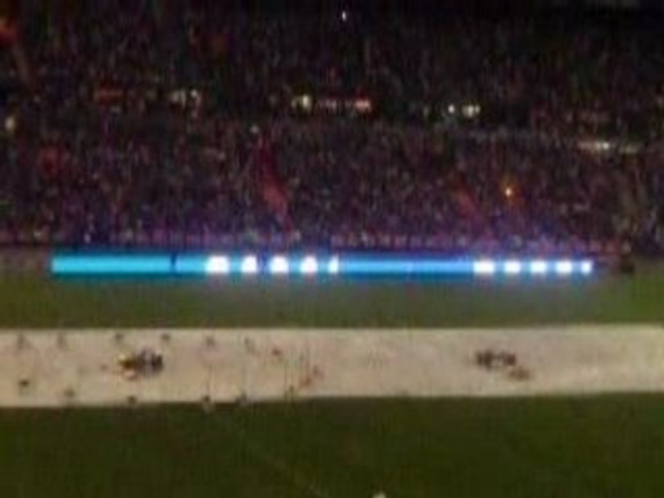 feu d'artifice match equipe de france 98