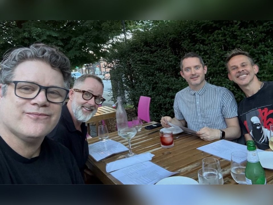 Die "hobbits" aus "herr der ringe" feiern reunion