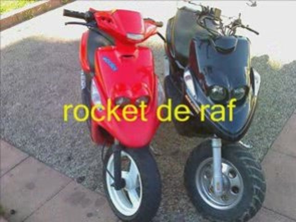 mon scoot avec les potes