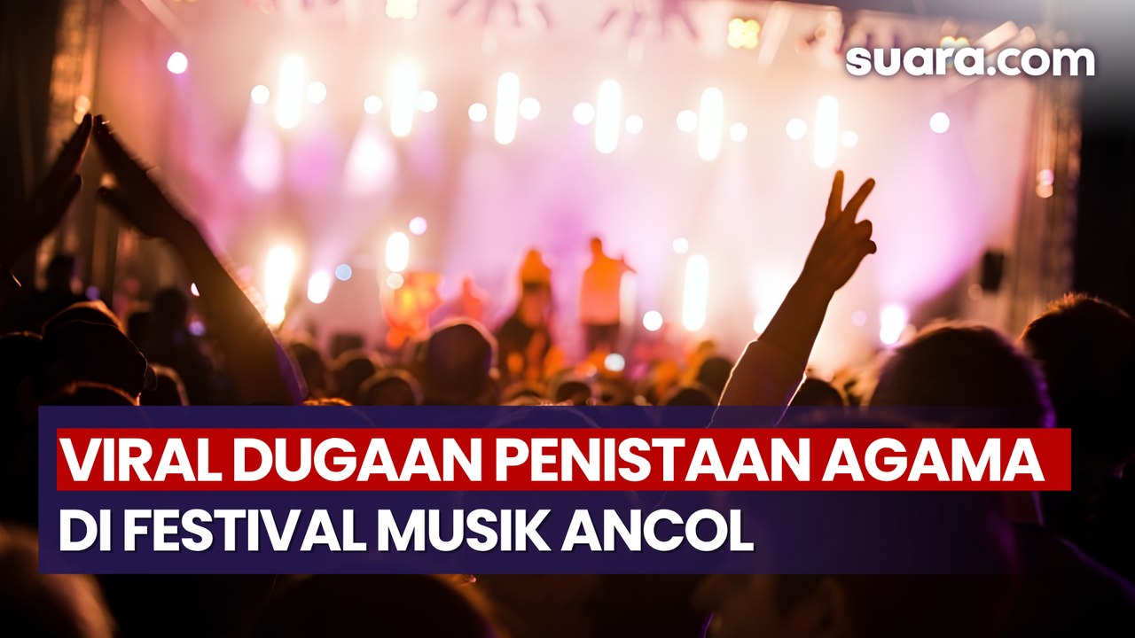 Video Viral Dugaan Penistaan Agama di Festival Musik Ancol, Polisi Panggil EO dan MC