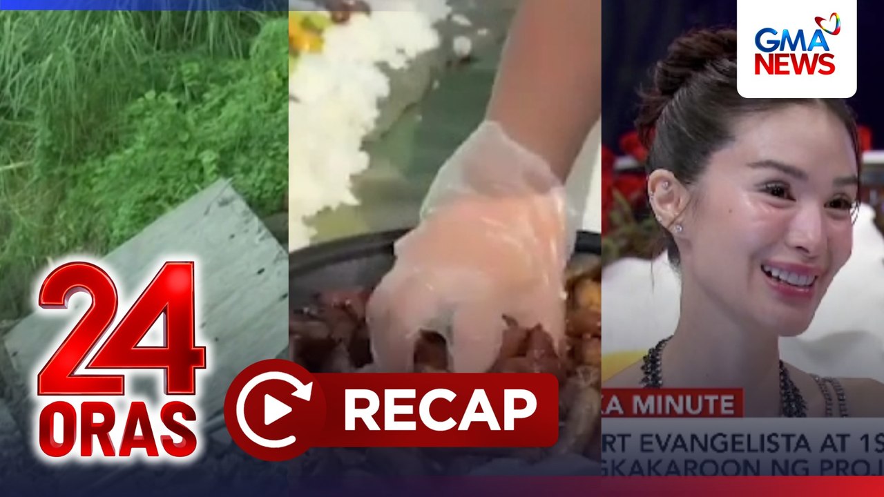 24 Oras: (Part 3) Bagong riverwall sa Marilao na nasira agad; Munting bayani ng kalikasan sa Cebu; Heart Evangelista, Sparkle star pa rin
