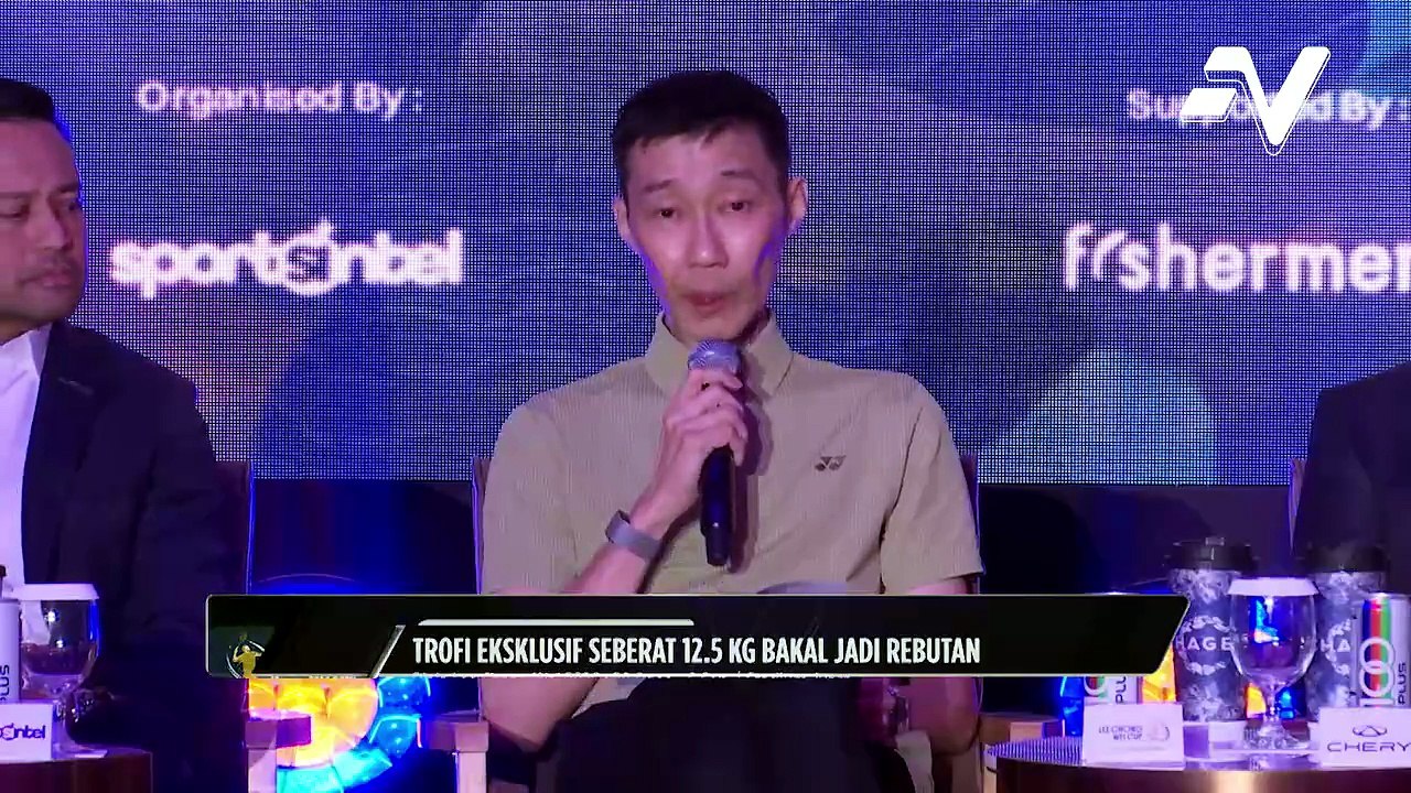 Trofi seberat 12.5kg bakal jadi rebutan dalam Piala Lee Chong Wei 2026