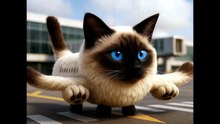 空飛ぶ猫飛行機