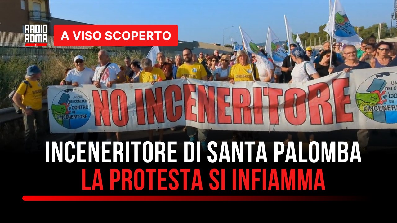 Inceneritore di Santa Palomba la protesta si infiamma  (Con Alessandro Lepidini e Fabio Mestici)