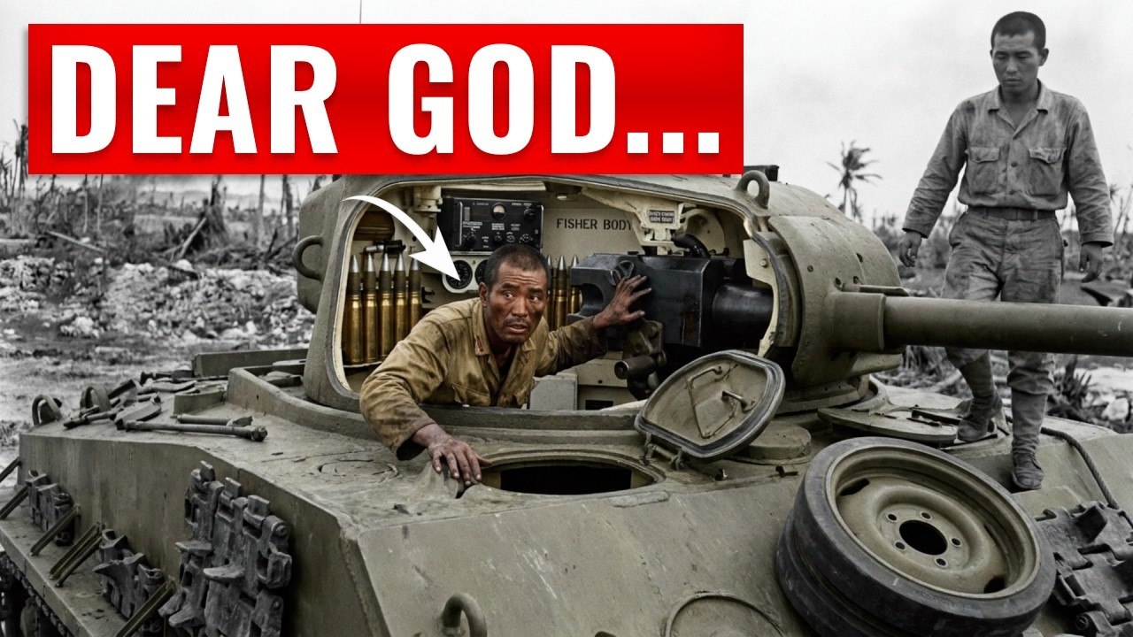 What Japanese Mechanics Found In Captured Sherman That Left Them Silent