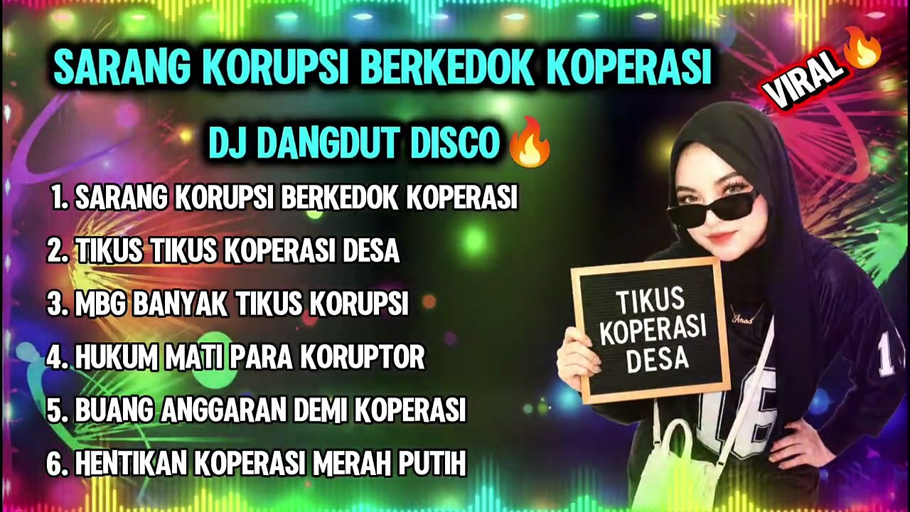 LAGU VIRAL‼️SARANG KORUPSI BERKEDOK KOPERASI __TIKUS TIKUS KOPERASI DESA DJ DANGDUT DISCOVIRAL 2026