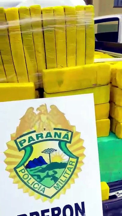 BPFRON prende homem e apreende mais de 800 kg de maconha em Umuarama