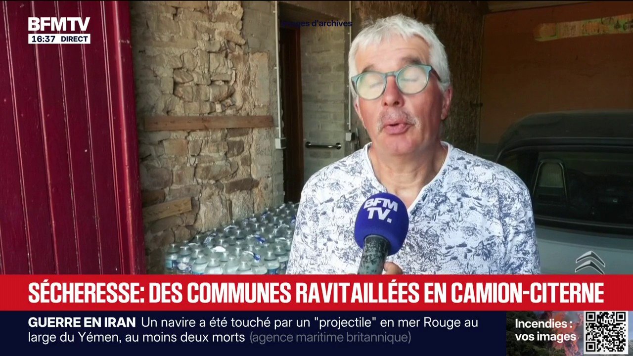 Canicule et sécheresse: "L'eau va devenir assez rare", s'inquiète le maire de Dommarie-Eulmont (Meurthe-et-Moselle)