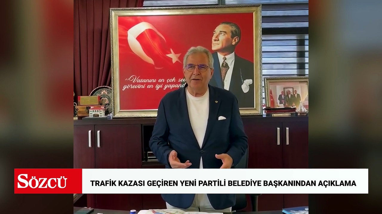 Trafik kazası geçiren Yeni Partili belediye başkanından açıklama