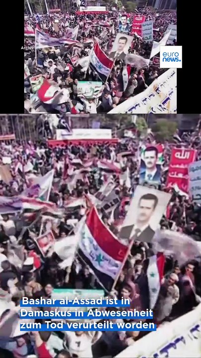Wegen Kriegsverbrechen: Syrien verurteilt Bashar al-Assad in Abwesenheit zum Tode