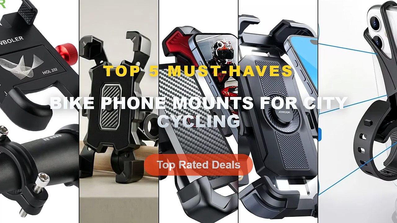 Why Everyone Is Buying Bike Phone Mounts For Ci...