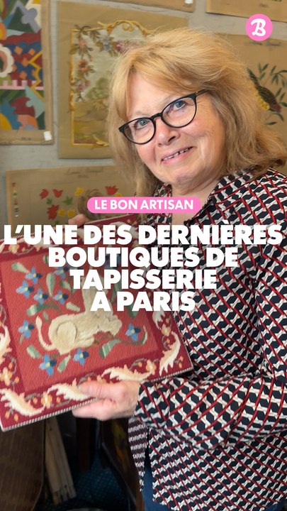 Le bon artisan : L'une des dernières boutiques de tapisserie à Paris