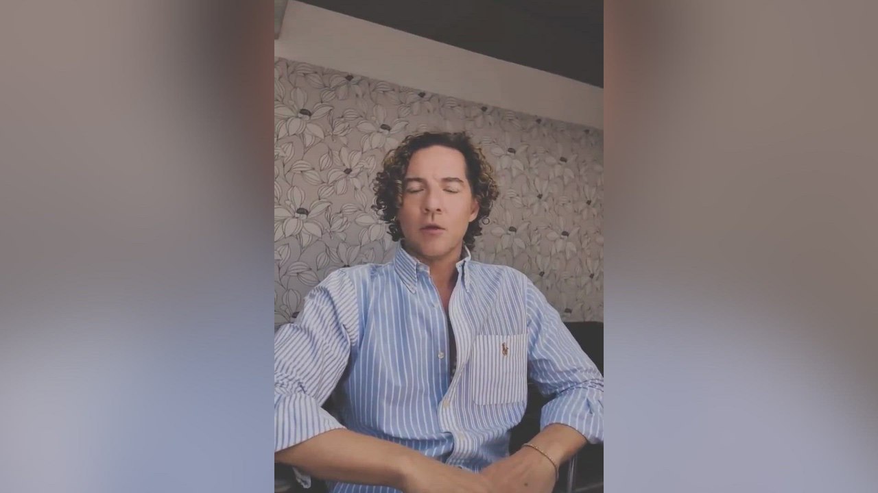 David Bisbal cuenta y muestra las escena de pavor que vivió con el terremoto en Colombia