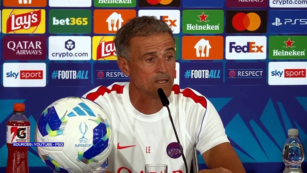 Luis Enrique aborde l'objectif de la troisième Ligue des Champions