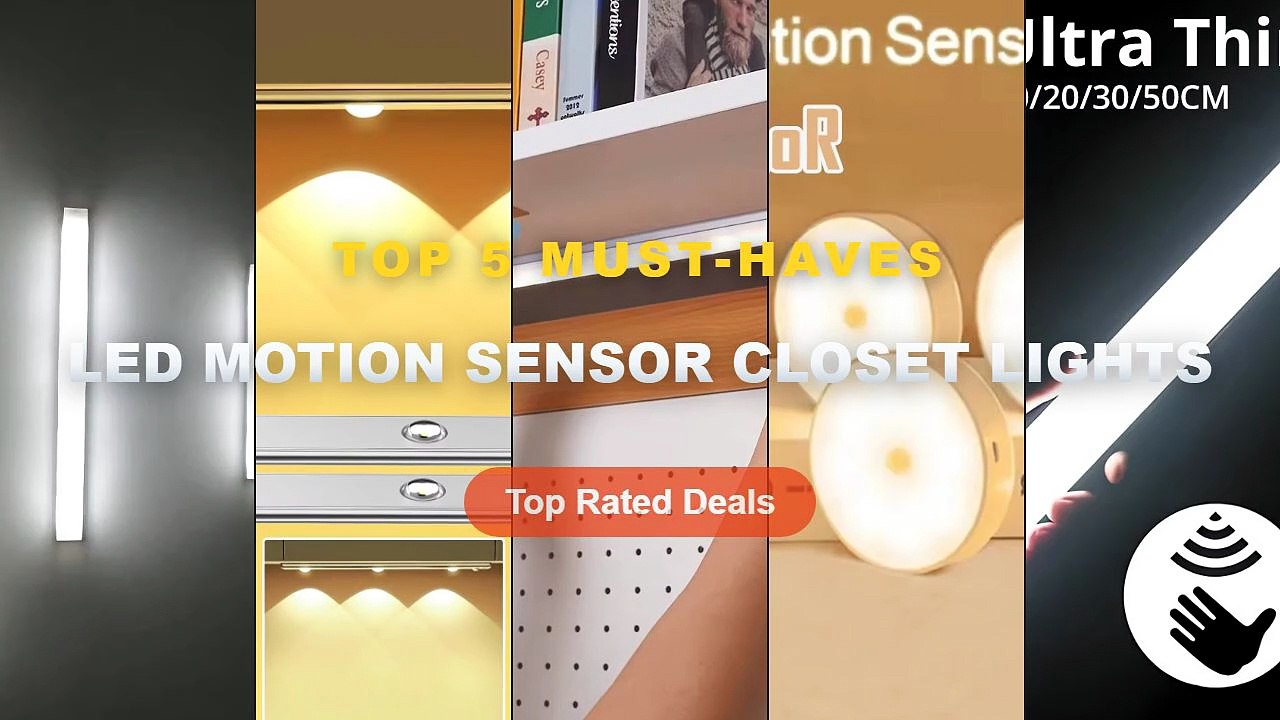 Best LED Motion Sensor Closet Lights on AliExpr...
