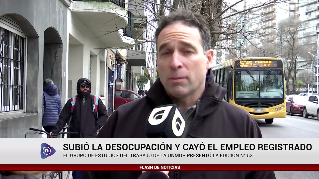 AUMENTÓ LA DESOCUPACIÓN Y CAYÓ EL EMPLEO REGISTRADO