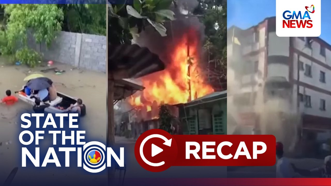 State of the Nation: (Part 1) "Garbage crisis"; VP Duterte on Trial: DAY 14; Lindol sa Colombia