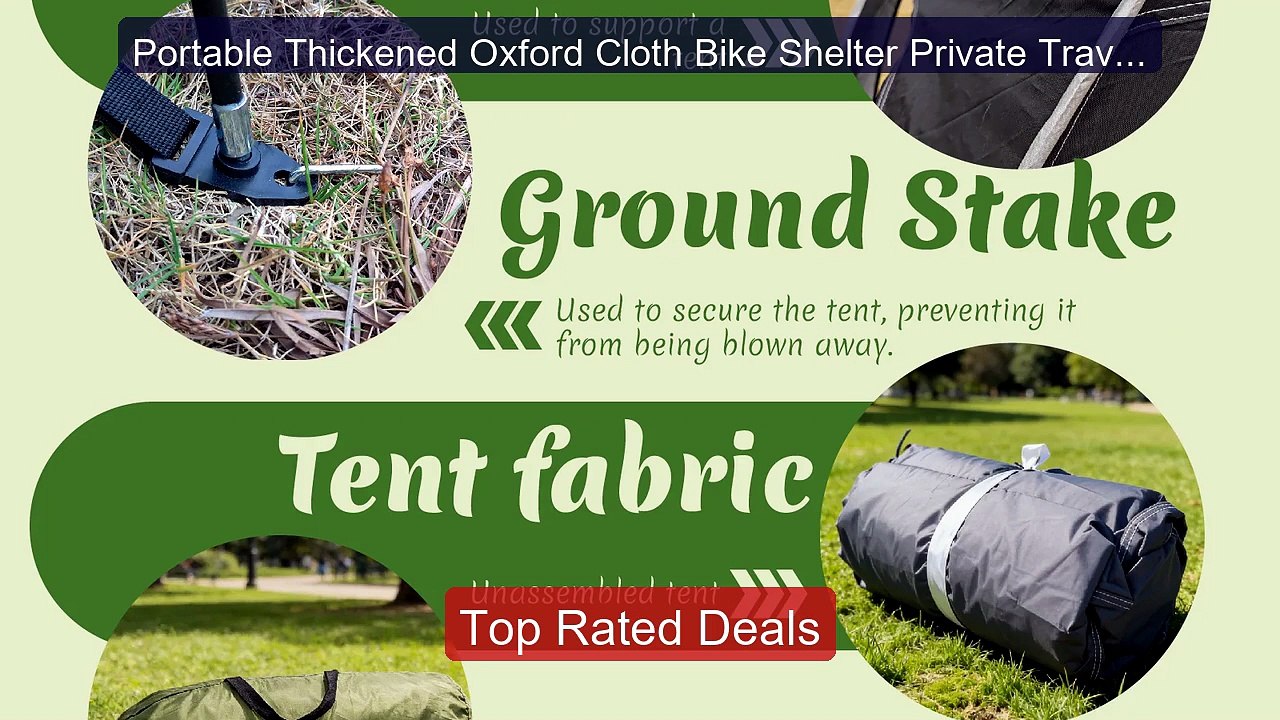 Portable Thickened Oxford Cloth Bike Shelter Private Travel Tent fo... -- Top Rated 2026 | Buy Now!