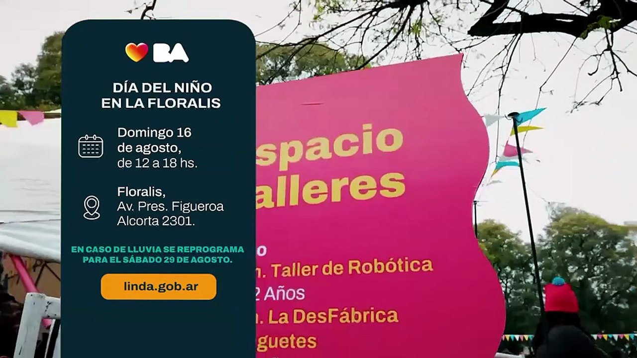 La Ciudad celebra el Día del Niño en la Floralis