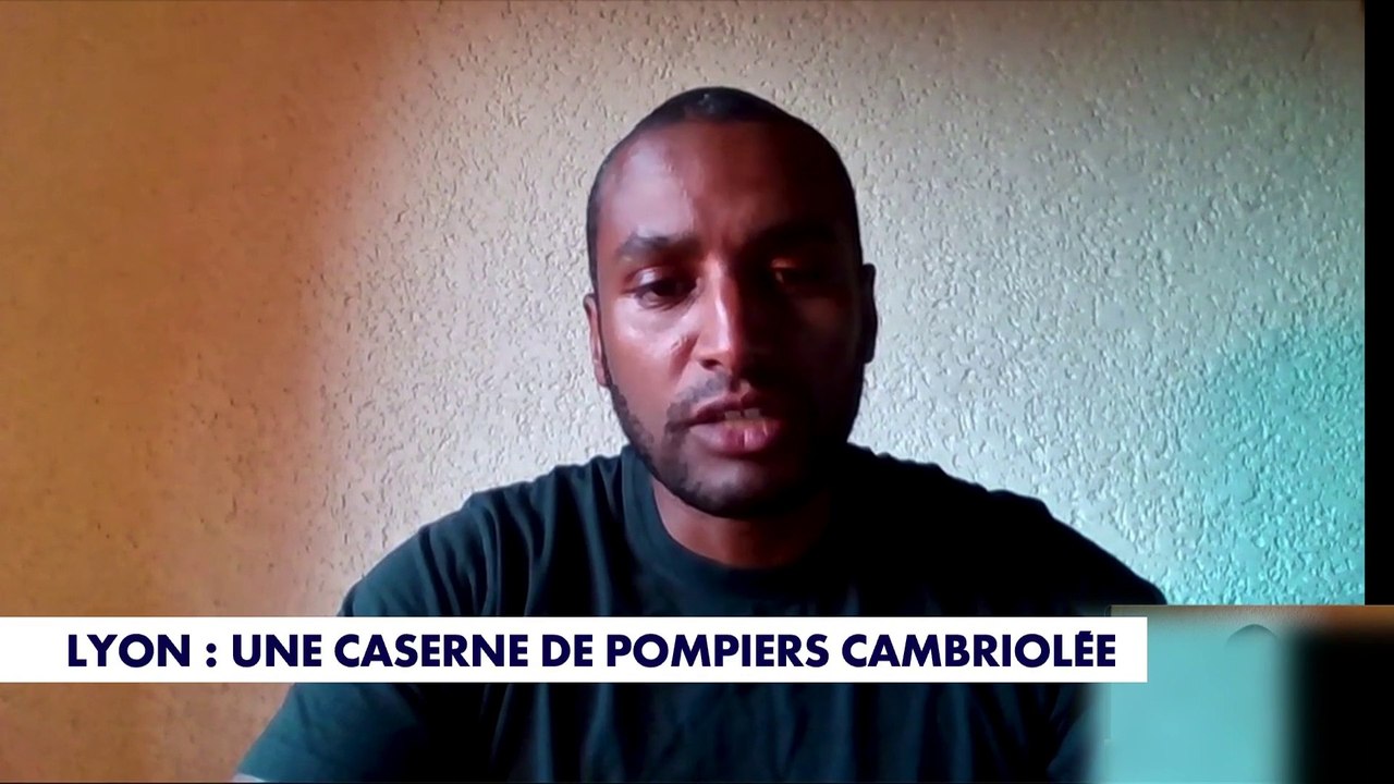 Jean-Baptiste Kane revient sur le cambriolage d'une caserne de pompiers à Lyon