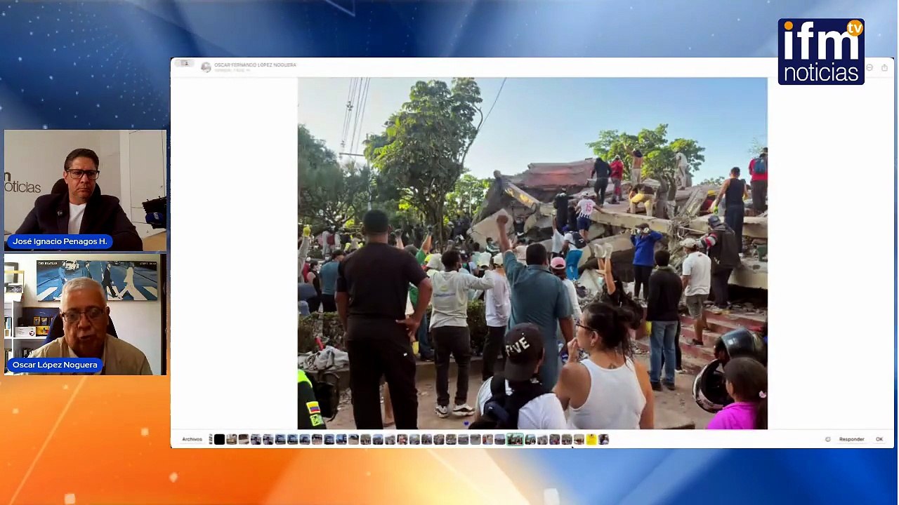 Al Momento con Oscar López desde Cali tras el terremoto