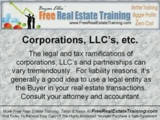 Real Estate Contract Training For Investors