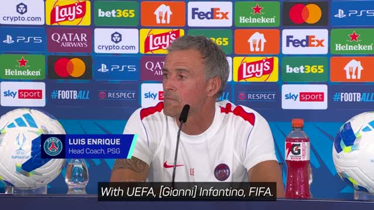 'I am not a politician' – Enrique addresses FIFA saga