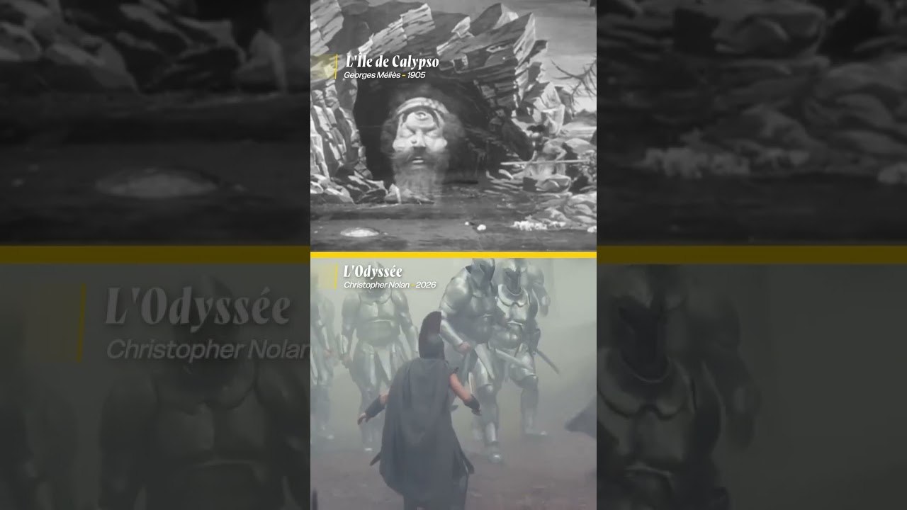 120 ans séparent ces deux adaptations de L’Odyssée… de Georges Méliès en 1905 à Christopher Nolan en