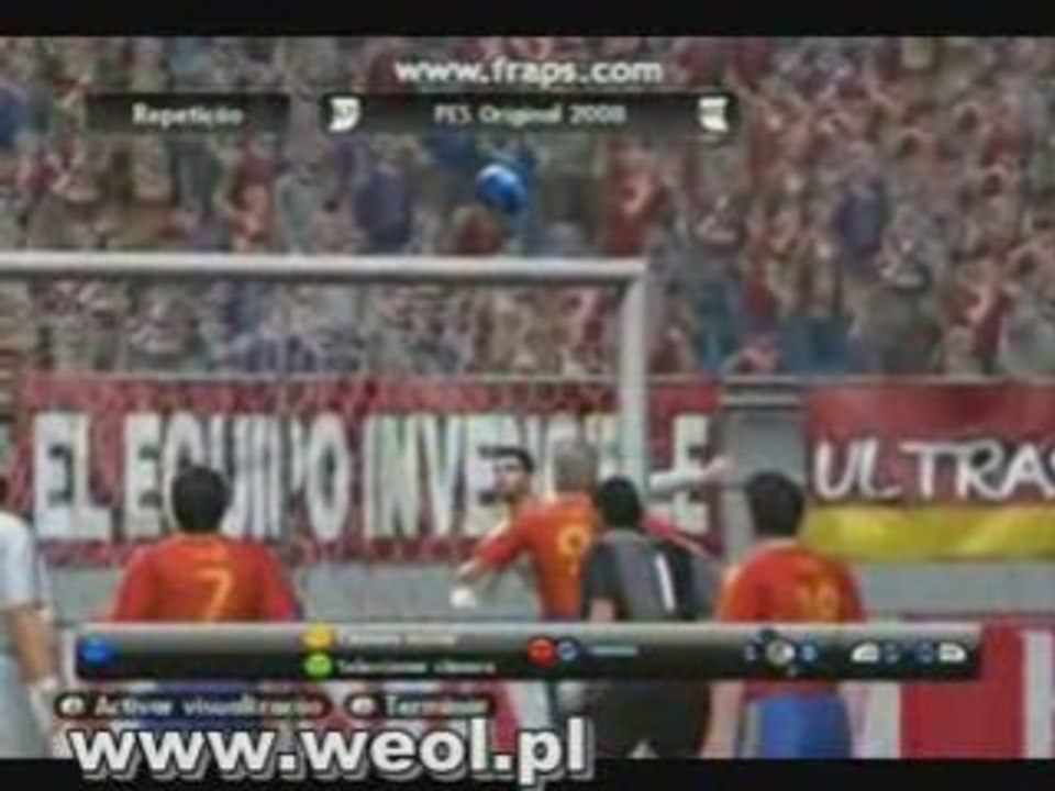 PES 2008 funny bug PES 2009 & Fifa 2009 Demo