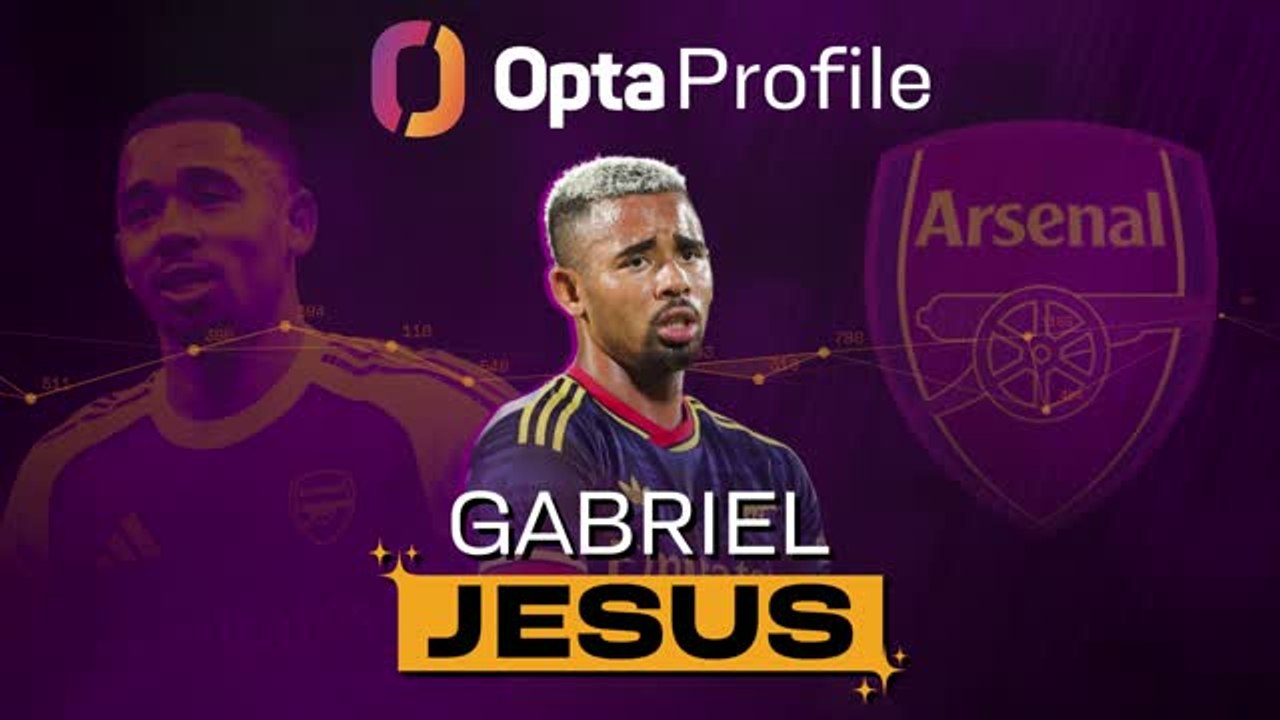 Opta Profile: Gabriel Jesus - Time's up for Ars...
